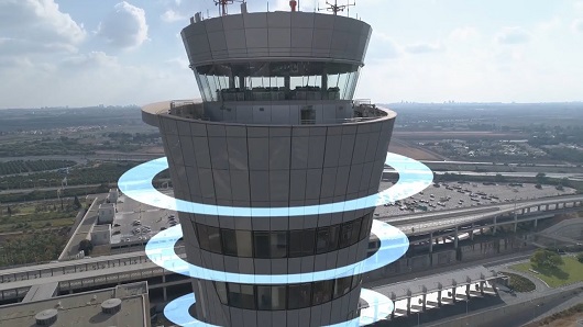 סרט תדמית מגדל הפיקוח החדש בנמל התעופה בן גוריון